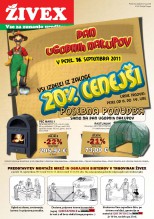 Živex - Letak september 2011