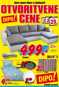 DIPO - prospekt Otvoritvene cene