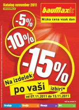 Baumax - katalog November 2011