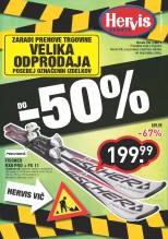 Hervis - Odprodaja vsega blaga, Hervis Vič