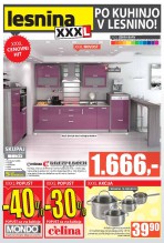 Lesnina - katalog Po kuhinjo v Lesnino