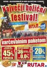 Rutar - katalog Največji božični festival!