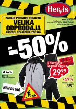 Hervis Vič - Velika odprodaja