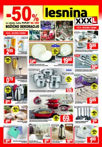 Lesnina - Čas Božičnih idej in daril v centru Brdo