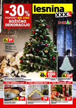 Lesnina - V pričakovanju Božiča v centru Brdo