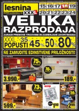 Lesnina - Velika razprodaja v centru Koper