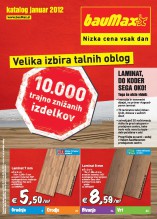 Baumax - katalog Januar 2012