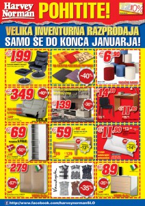 Harvey Norman - Pohitite - Inventurna razprodaja