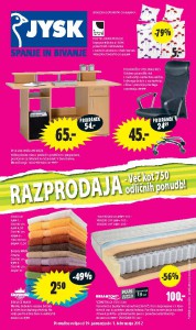 JYSK - katalog Tedenske ponudbe