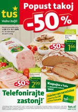 Tuš - Akcijski letak