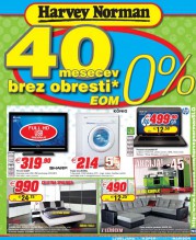 Harvey Norman - katalog 40 mesecev