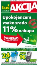 Tuš - Akcijski letak