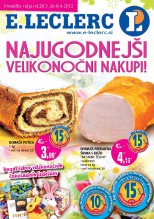 E.Leclerc - Najugodnejši velikonočni nakupi!