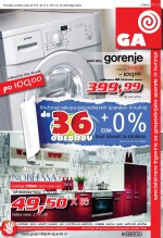 GA, gospodinjski aparati - Katalog marec 2012/2