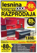 Lesnina - XXXL razprodaja v centru Koper