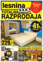 Lesnina - XXXL razprodaja v centru Koper II