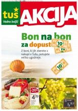 Tuš - Akcijski letak