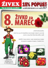 Živex - Letak 8. marec