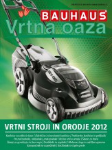 Bauhaus - katalog Vrtni stroji in orodje 2012