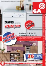 GA, gospodinjski aparati - katalog April 2012/2