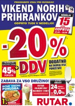 Rutar - Vikend norih prihrankov