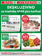 Spar / Interspar - Vikend letak, ponudba 15/12