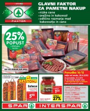 Spar / Interspar - Vikend letak, ponudba 16/12