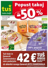 Tuš - Akcijski letak