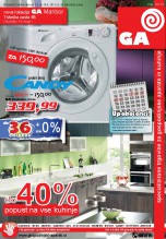 GA, gospodinjski aparati - Katalog maj 2012/1