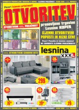 Lesnina - Otvoritvena XXXL priložnost - Novo mesto in Koper