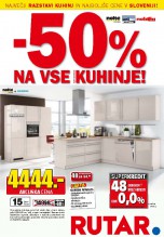 Rutar - Katalog -50% na vse kuhinje