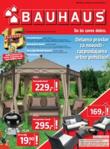 Bauhaus katalog - odprodaja razstavnih eksponatov