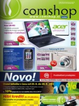 Comshop katalog - ponudba Avgust 2012